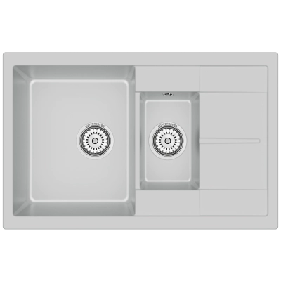 Кухонная мойка Kuppersberg Kuppersberg  MODENA 60 NL 1,5B1D GREY ROCK