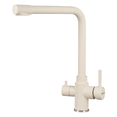Кухонный смеситель Kuppersberg  Geo KG2385CR WHITE